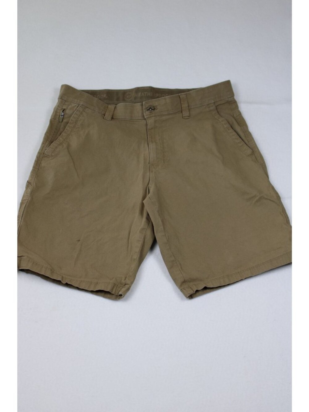 Weatherproof Khaki Cargo Shorts Mens Size 34